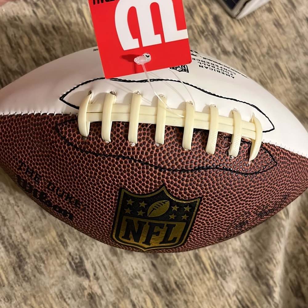 Wilson No box SIGNED Autographed football #49 - Picture 4 of 9